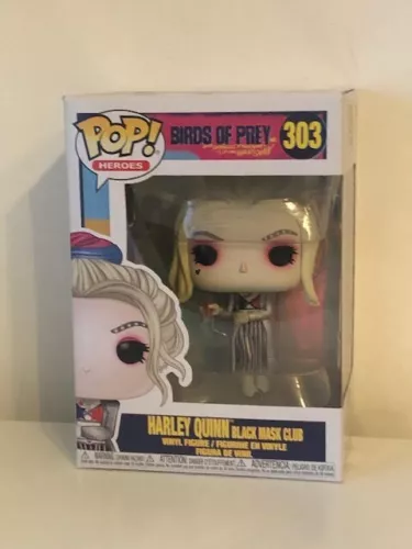 Funko Pop Harley Quinn 303 Birds of Prey Black Mask Club