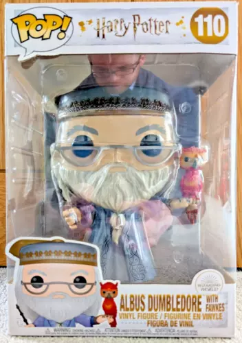 Funko Pop Harry Potter Albus Dumbledore with Fawkes Large Figure #110