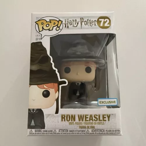 Funko POP! Harry Potter: Ron Weasley (with Sorting Hat) #72 - Exclusive Vinyl