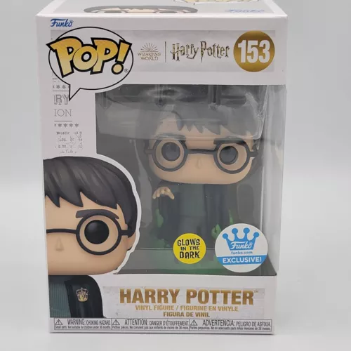 FUNKO POP: Harry Potter WITH FLOO POWDER GLOW IN THE DARK EXCLUSIVE #153 NEW