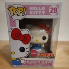 Funko Pop! Hello Kitty #28 (Classic) Flocked- Target Exclusive W/ Protector