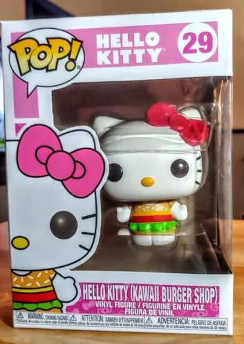 Funko Pop! HELLO KITTY #29 Kawaii Burger Shop Collectible Vinyl Figure