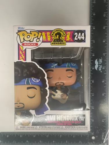 Funko Pop! Hendrix Jimi Hendrix Live in Maui Jacket #244 Vinyl SEE PICS A04