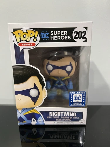 Funko Pop! Heroes #202 Nightwing - DC Super Heroes - DC Legion Exclusive - New