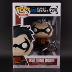 Funko Pop Heroes #274 Red Wing Robin DC Super Heroes w/protector
