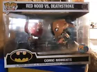 FUNKO Pop! Heroes #336. Red Hood vs DeathStroke Comic Moments