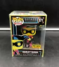 Funko Pop! Heroes #371 Batman - Harley Quinn Black Light Glow Hot Topic w/Sleeve