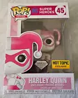 Funko Pop! Heroes #45 Harley Quinn Diamond Hot Topic Exclusive DC Heroes Pink
