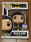 Funko Pop Heroes #475 Talia Al Ghul Batman DC 2023 SDCC Shared Summer Exclusive