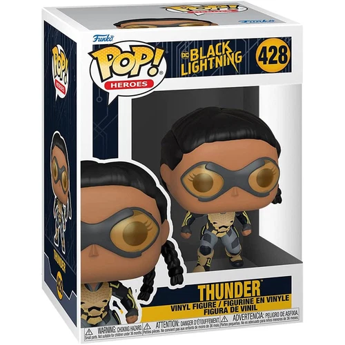 Funko POP! Heroes - DC Comics Black Lightning Vinyl Figure - THUNDER #428 - NM/M