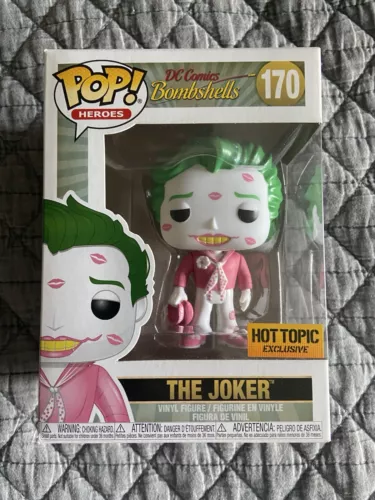 Funko POP! Heroes DC Comics: Bombshells The Joker with Kisses Pink#170
