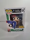 Funko Pop Heroes DC Comics Super Heroes #121 Harley Quinn Hot Topic Exclusive...