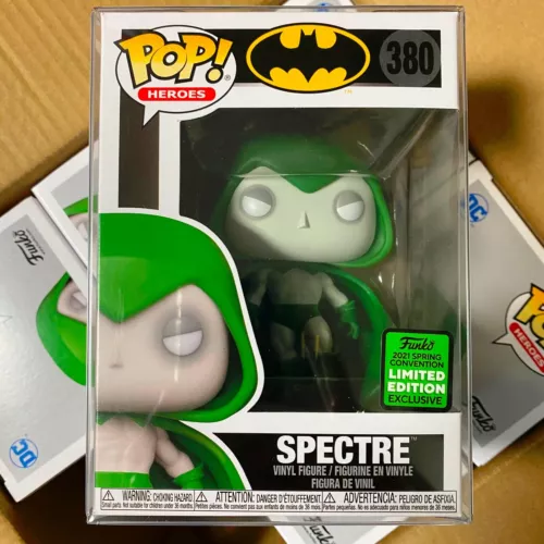 Funko Pop Heroes ECCC 2021 : SPECTRE #380 Vinyl Share Exclusive "MINT"