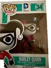 FUNKO POP HEROES - FIGURE NO. 34 - HARLEY QUINN - DC COMICS HEROES - BOXED