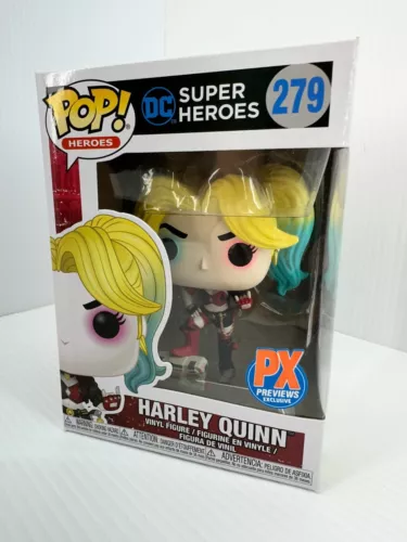 Funko Pop! Heroes Harley Quinn w Boombox #279 PX Previews Exclusive
