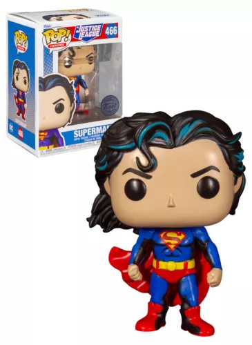 Funko POP! Heroes Justice League #466 Superman - New, Mint Condition