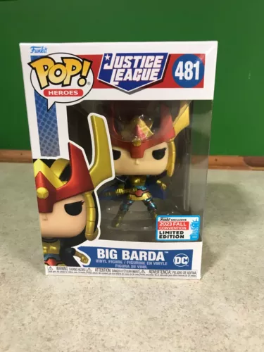 Funko POP! Heroes Justice League BIG BARDA 2023 Fall Convention Exclusive 481