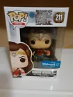 FUNKO POP HEROES Justice League RARE WALMART EXCLUSIVE Wonder Woman w/ Box # 211