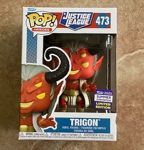 Funko Pop Heroes! Justice League Trigon #473-2023-New in Box-Limited Edition