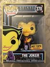 Funko Pop! Heroes The Joker #370 Black Light Hot Topic Exclusive