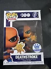 Funko Pop Heroes! Vinyl: Deathstroke - Funko Exclusive 477 Small Scuff On Corner