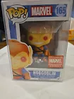 Funko Pop! HOBGOBLIN #165 Marvel Collector Corps Exclusive Marvel Spiderman