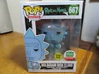 Funko POP! Hologram Rick Clone Rick & Morty Animation Shop Exclusive GITD #667