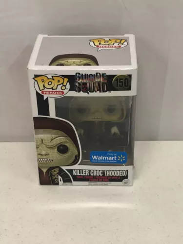 Funko Pop! Hooded Killer Croc Suicide Squad Walmart Exclusive Vaulted Figure 150