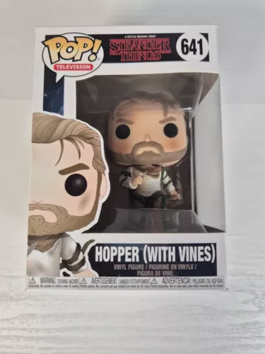 Funko Pop! Hopper with Vines #641 Stranger Things TV Vinyl Figure With Protector
