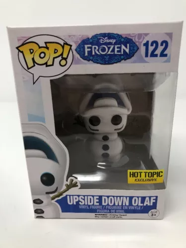 Funko Pop Hot Topic Exclusive Disney Frozen Upside Down Olaf 122