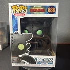 Funko POP! How to train your Dragon Toothless #686 + Protector