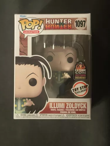 Funko Pop! Hunter X Hunter Toy Stop Exclusive 1097 LACC Illumi Zoldyck