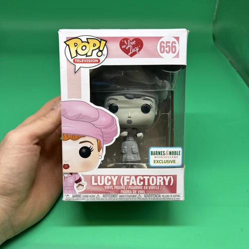Funko POP! I Love Lucy Black & White Factory #656 Barnes & Noble Exclusive