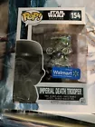Funko Pop Imperial Death Trooper 154 (Chrome Metallic Walmart Exclusive,  NIB)