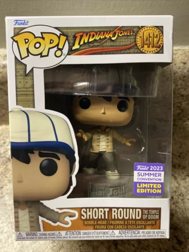 Funko Pop! Indiana Jones Short Round #1412 Summer Convention 2023 LE Ships NOW!
