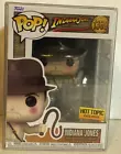 Funko Pop!  Indiana Jones With Whip & Sword #1369 Exclusive! W/Protector
