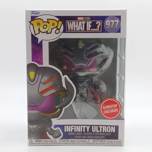 Funko Pop! Infinity Ultron 977 Marvel What If Show GameStop Exclusive Vinyl Toy