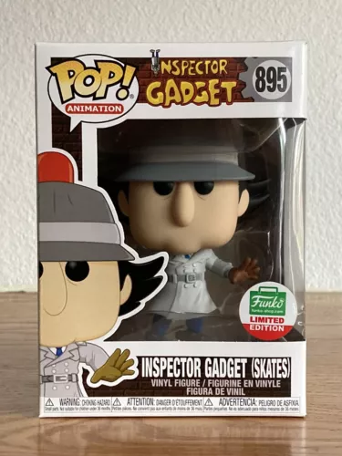 Funko POP! INSPECTOR GADGET (Skates) Animation (#895) - Funko Shop Exclusive