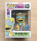 Funko Pop Invader Zim Gir Eating Pizza #1332 + Free Protector