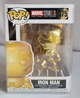 Funko Pop Iron Man #375 Gold Chrome Marvel Studio's 10th Anniversary
