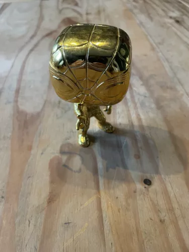 FUNKO POP IRON SPIDER GOLD #440 FIGURE MARVEL FIRST TEN YEARS SERIES no box