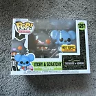 Funko Pop Itchy & Scratchy 1267 The Simpsons Hot Topic Exclusive Figures READ!
