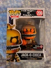Funko Pop! Jack-O-Chica FNaF Five Nights At Freddy's GameStop Exclusive #206