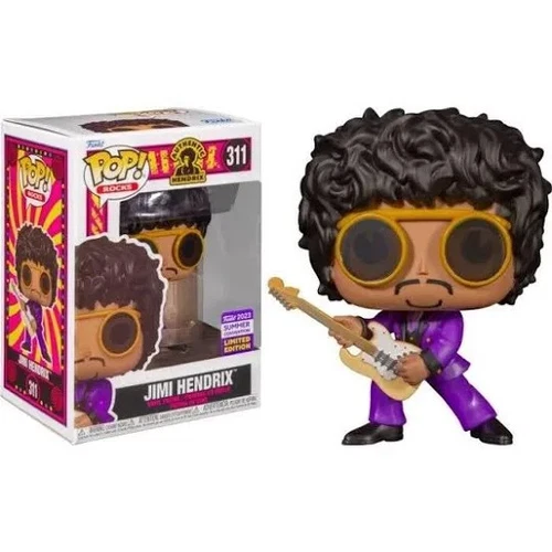 Funko Pop Jimi Hendrix # 311 Summer Convention Exclusive Limited Edition
