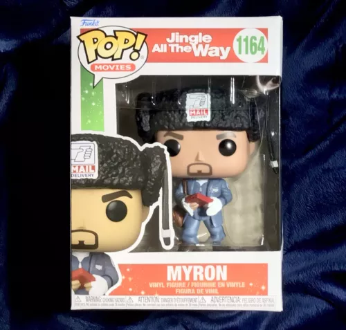Funko Pop! Jingle All The Way #1164 Myron (In Mail Uniform) + Protector