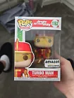 Funko Pop! Jingle All The Way Turbo Man Flying #1162 Exclusive In Protector