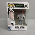 Funko Pop Judy Hopps 189 Vinyl Figure Zootropolis Disney Box Rabbit -FPL -CP