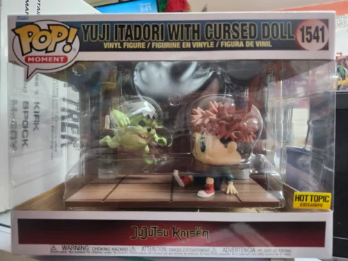 Funko POP! Jujutsu Kaisen Yuji Itadori With Cursed Doll 1541 HOT TOPIC Exclusive