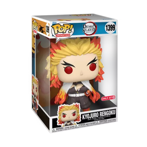 Funko Pop!  Jumbo 10 in: Demon Slayer- Kyojuro Rengoku - (Exclusive) #1399