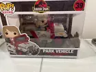 Funko Pop Jurassic Park 39 Ellie Sattler Vehicle 25th Anniversary Exclusive